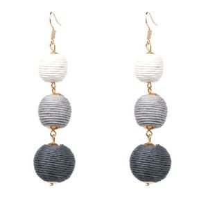 Drop Ball Earrings
